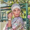 Turban Boho Perla, vzor Pastel Brocade