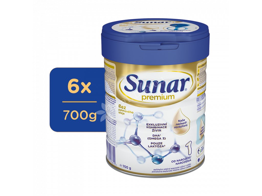 Sunar Premium 1 6x700g