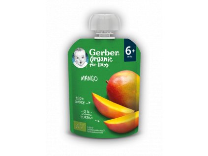 GERBER Organic kapsička mango 16x90g