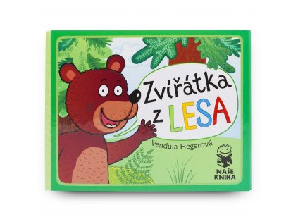 Dětská knížka Zvířátka z lesa