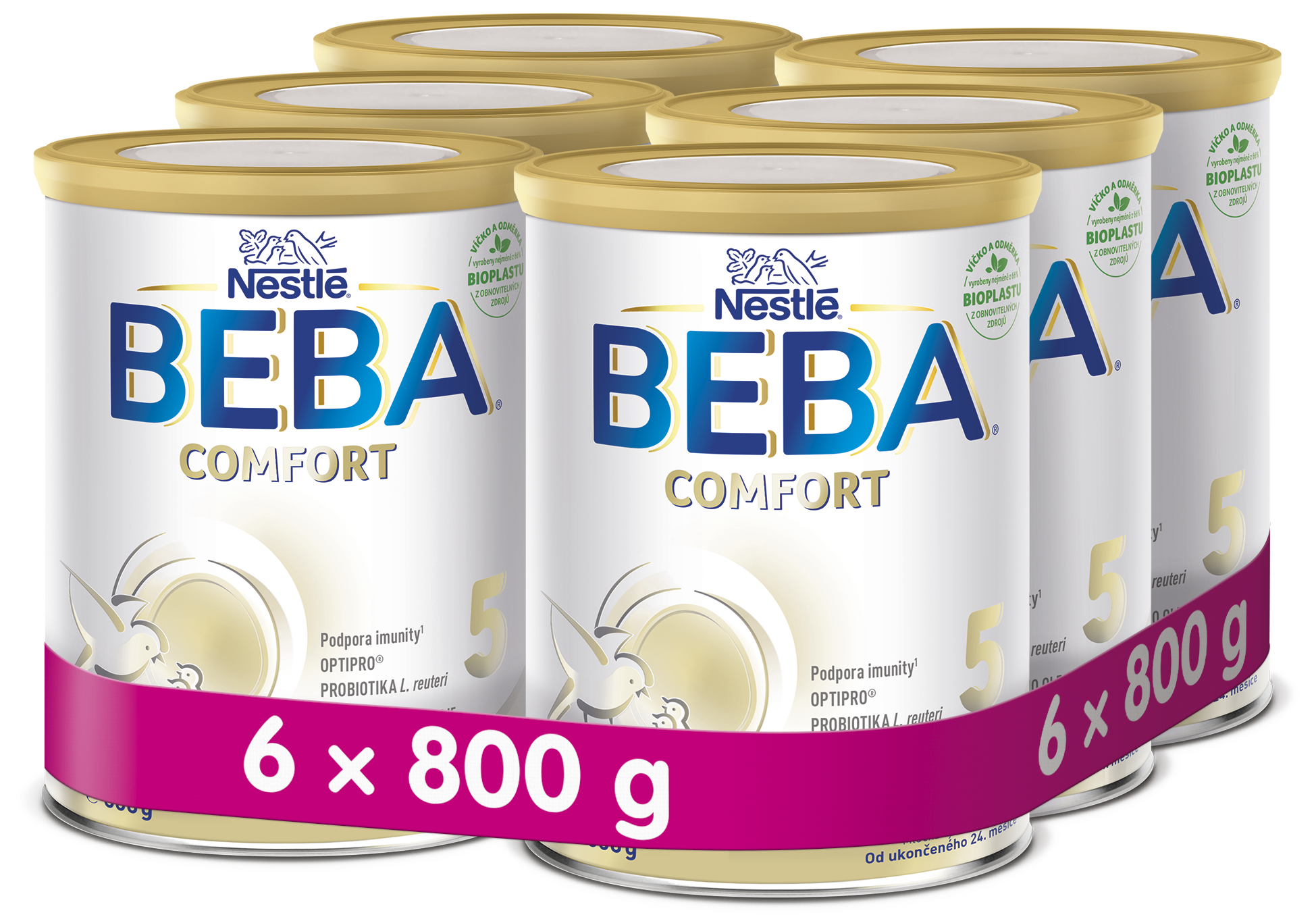 BEBA 5 Comfort 6 x 800 g