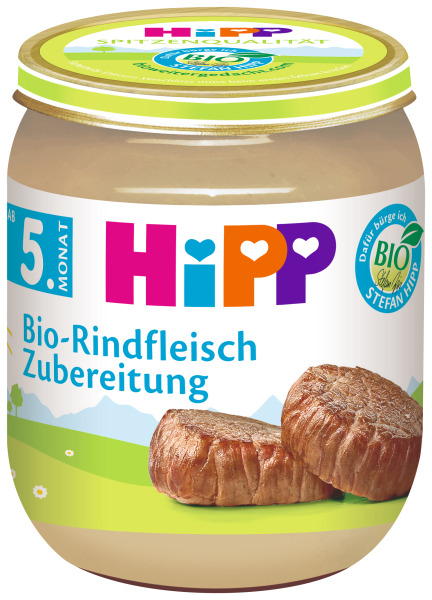 HiPP BIO Hovězí maso 125g