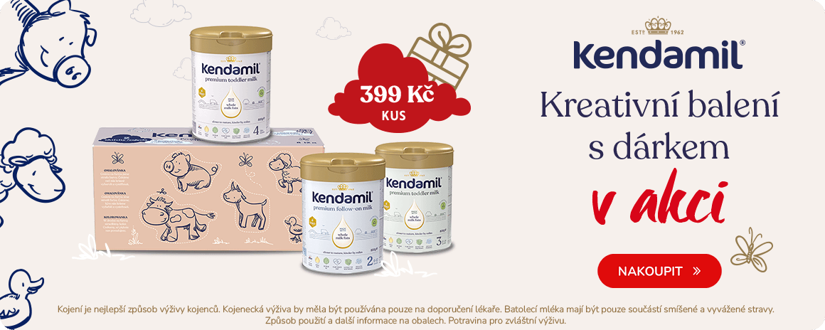 Kendamil od 399 Kč / ks