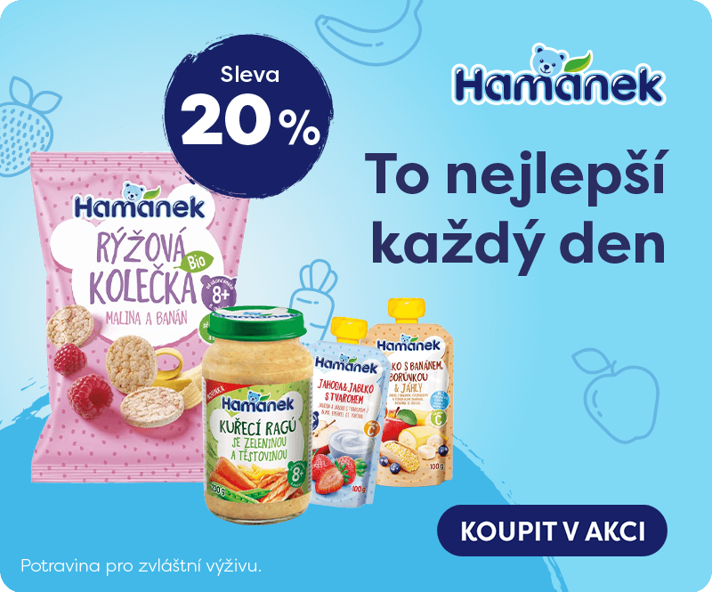 Hamánek nyní výhodněji - sleva 20 %