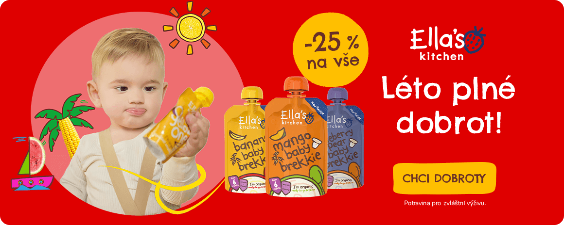 Sleva 25 % na Ella's Kitchen