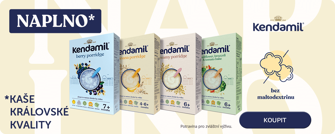 Cereální kaše Kendamil královské kvality