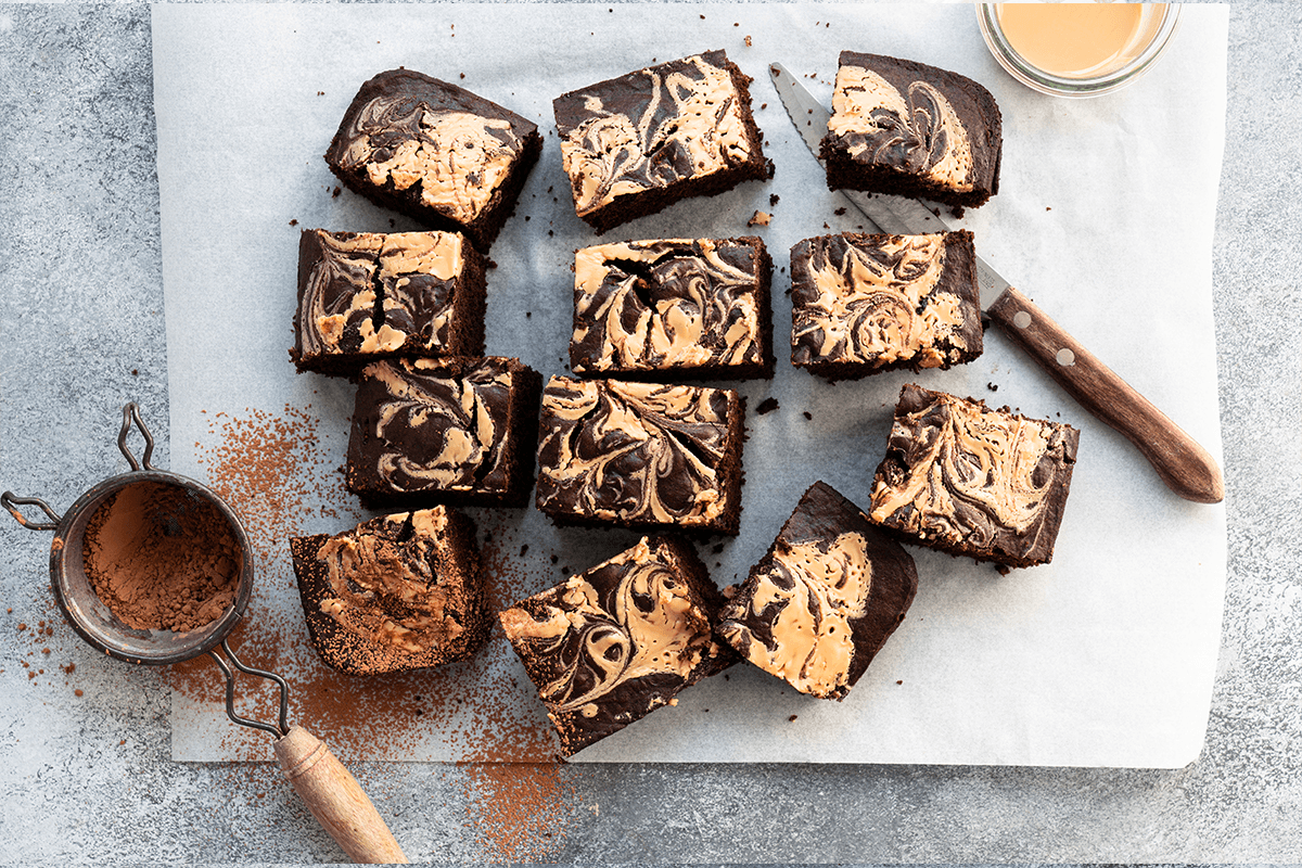 Brownies z rostlinného mléka