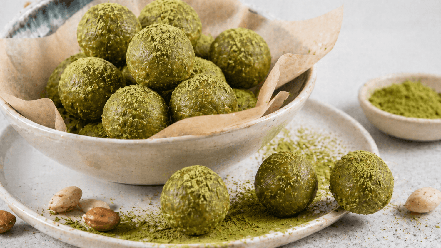 Matcha balls