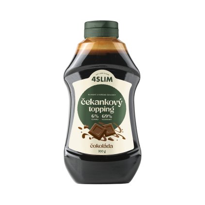 4Slim Čekankový topping příchuť čokoláda (700 g)