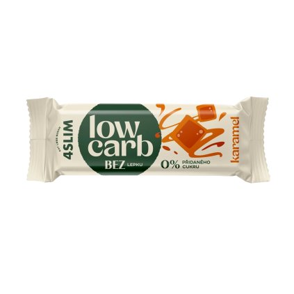 4Slim Tyčinka LOW CARB karamel (35 g)