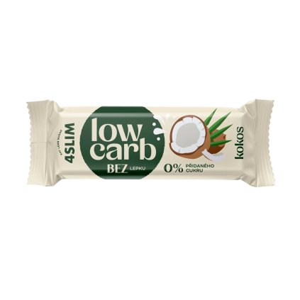 4Slim Tyčinka LOW CARB kokos (35 g)