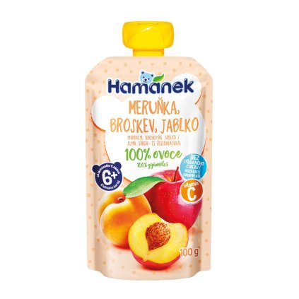 39262 Hamanek Merunka broskev doypack 100g
