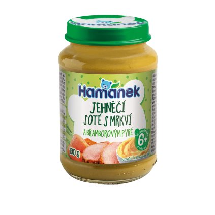 39535 Hamanek Jehneci sote s mrkvi a bramborem 190g