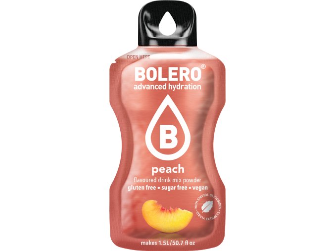 Bolero Instantní nápoj broskev (9 g)