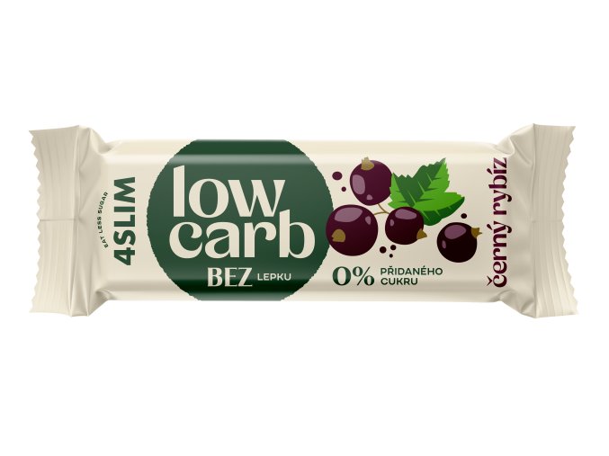 4Slim LOW CARB černý rybíz (35 g)