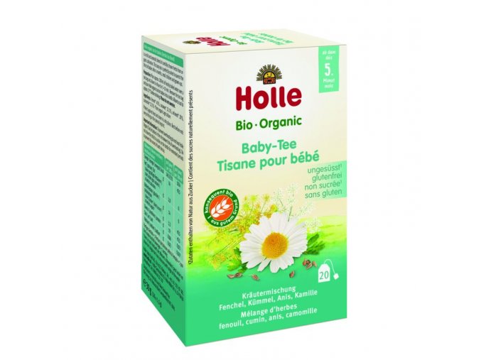 Holle BIO Dětský čaj bylinný (20× 1,5 g)