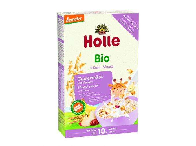 Holle BIO Junior müsli s ovocem (250 g)