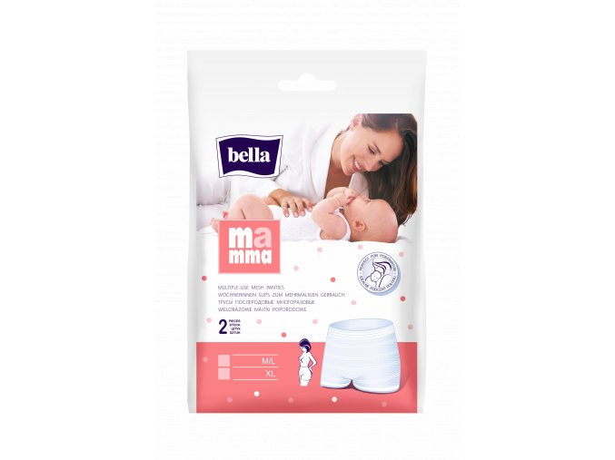 Bella Mamma Síťové kalhotky M/L (2 ks)