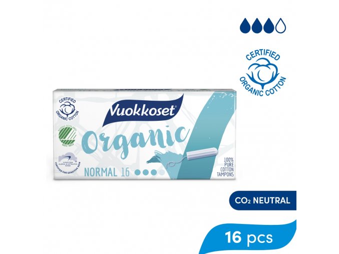 VUOKKOSET BIO Tampon Normal (16 ks)