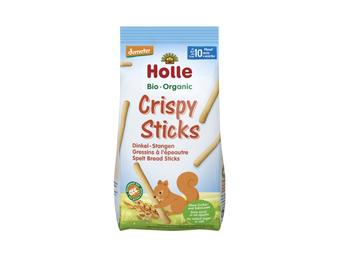 Holle BIO Křupavé špaldové tyčky (80 g), exp. 19.09.2025