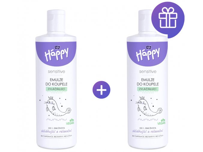 Bella Happy Emulze do koupele (250 ml) 1+1 ZDARMA