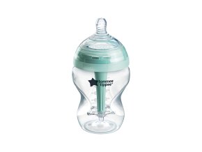 Tommee Tippee ADVANCED ANTI-COLIC Samosterilizační Kojenecká Lahev  Pomalý Průtok 260 ml 0m+