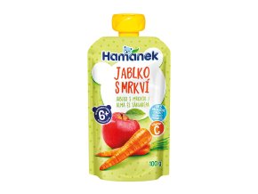 39269 Hamanek Jablko s mrkvi doypack 100g