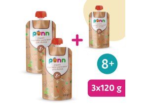 2+1 ZDARMA: SALVEST Põnn BIO Kuřátko s těstovinami (120 g)