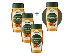 3+1 ZDARMA 4Slim: Čekankové slazení s příchutí medu (350 g)