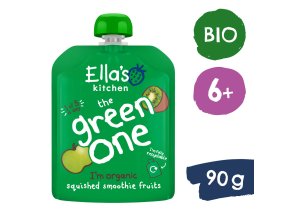 Ella's Kitchen BIO GREEN ONE Kiwi s jablkem a banánem  (90 g)
