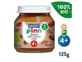 SALVEST Põnn BIO Batátové pyré (125 g)