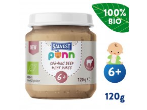 SALVEST Põnn BIO Hovězí pyré (120 g)