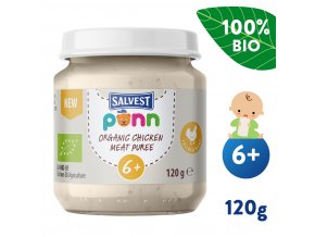 SALVEST Põnn BIO Kuřecí pyré (120 g)