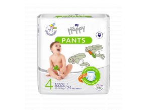 Bella Happy Pants Dětské plenkové kalhotky Maxi vel. 4 (24 ks)