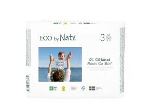 Eco by Naty Midi 4–9 kg (30 ks), eko plenky