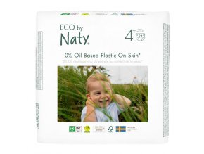 Eco by Naty Maxi+ 9–20 kg (24 ks), eko plenky