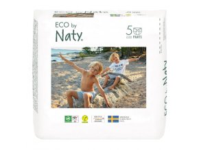 Eco by Naty Junior 12–18 kg (20 ks), eko plenkové kalhotky