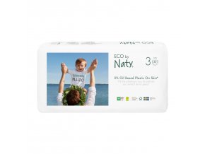 Eco by Naty Midi 4–9 kg (50 ks), eko plenky