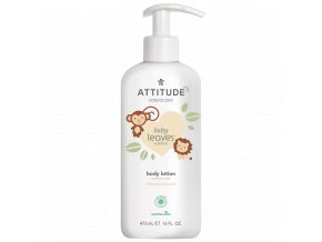 Attitude Baby leaves Dětské tělové mléko s vůní hruškové šťávy (473 ml)