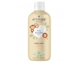 Attitude Baby Leaves Dětská pěna do koupele s vůní hruškové šťávy (473 ml)