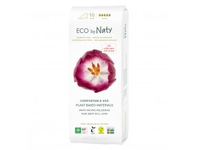 Eco by Naty Dámské mateřské vložky po porodu ECO (10 ks)