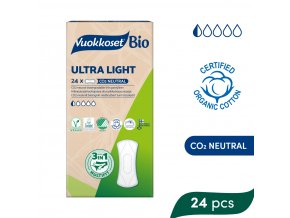 VUOKKOSET BIO Slipové vložky Ultra Light (24 ks)