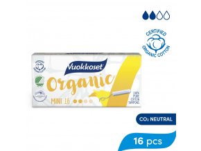 VUOKKOSET BIO Tampon Mini (16 ks)