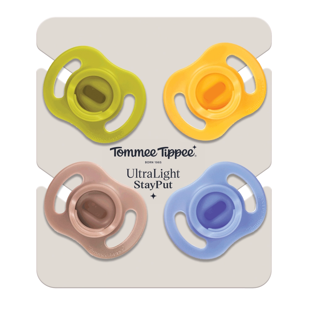 Tommee Tippee Silikonový Dudlík Ultra-light 6-18m, 4 ks, BOY