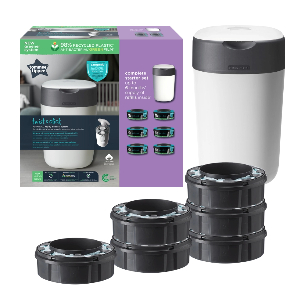 Tommee Tippee Twist & Click Koš Na Pleny + 6 kazet