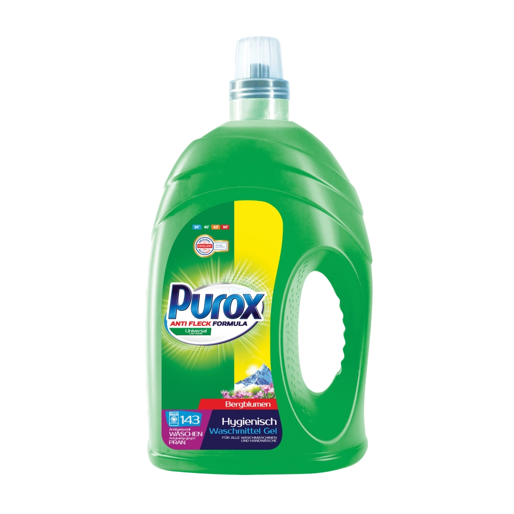 PUROX Prací gel Color 4,3l (143 praní)