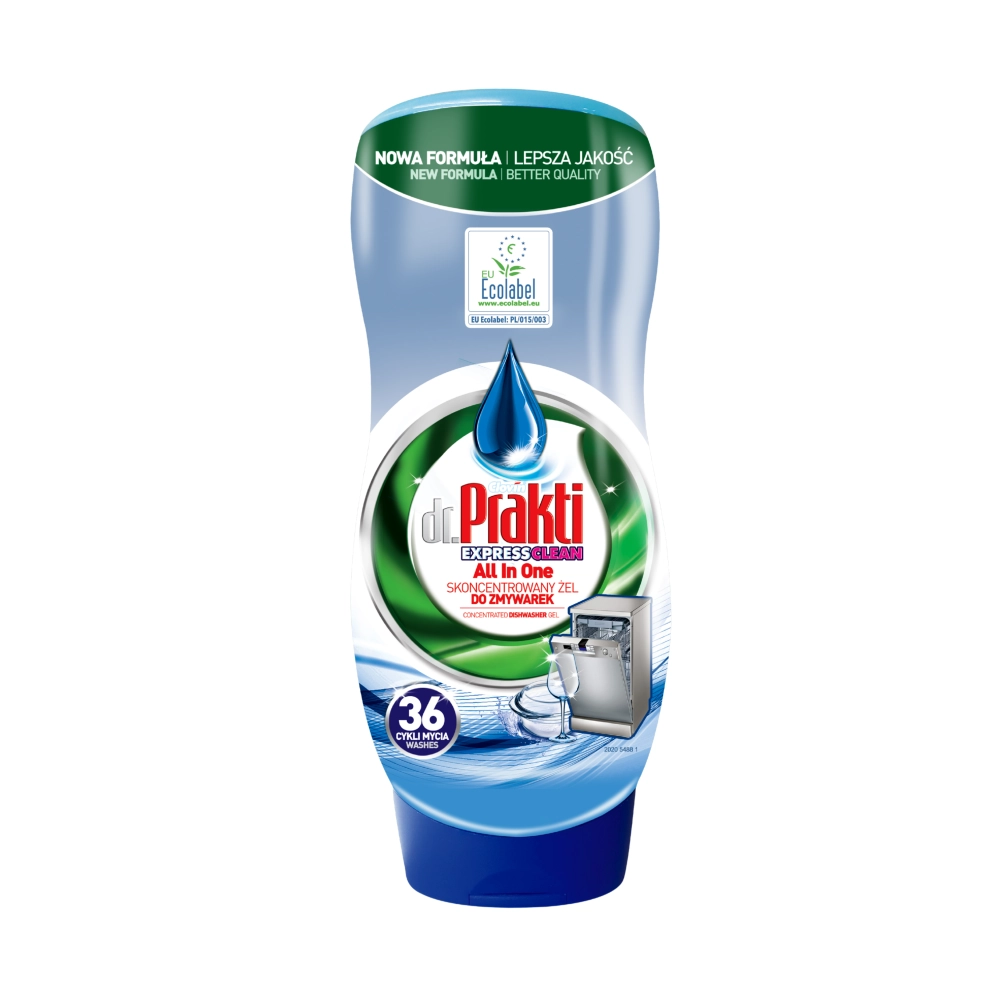 Dr. Prakti koncentrovaný gel do myčky 720 ml ECOLABEL (36 cyklů)
