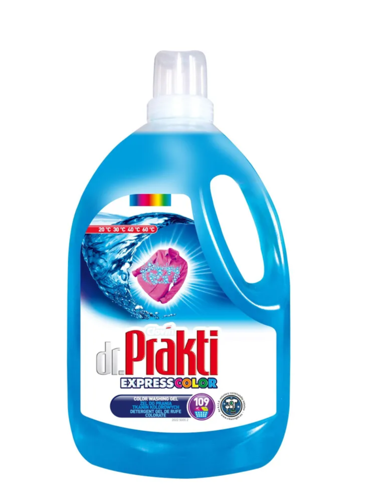 Dr. Prakti Prací gel Color 3,27 l (109 praní)