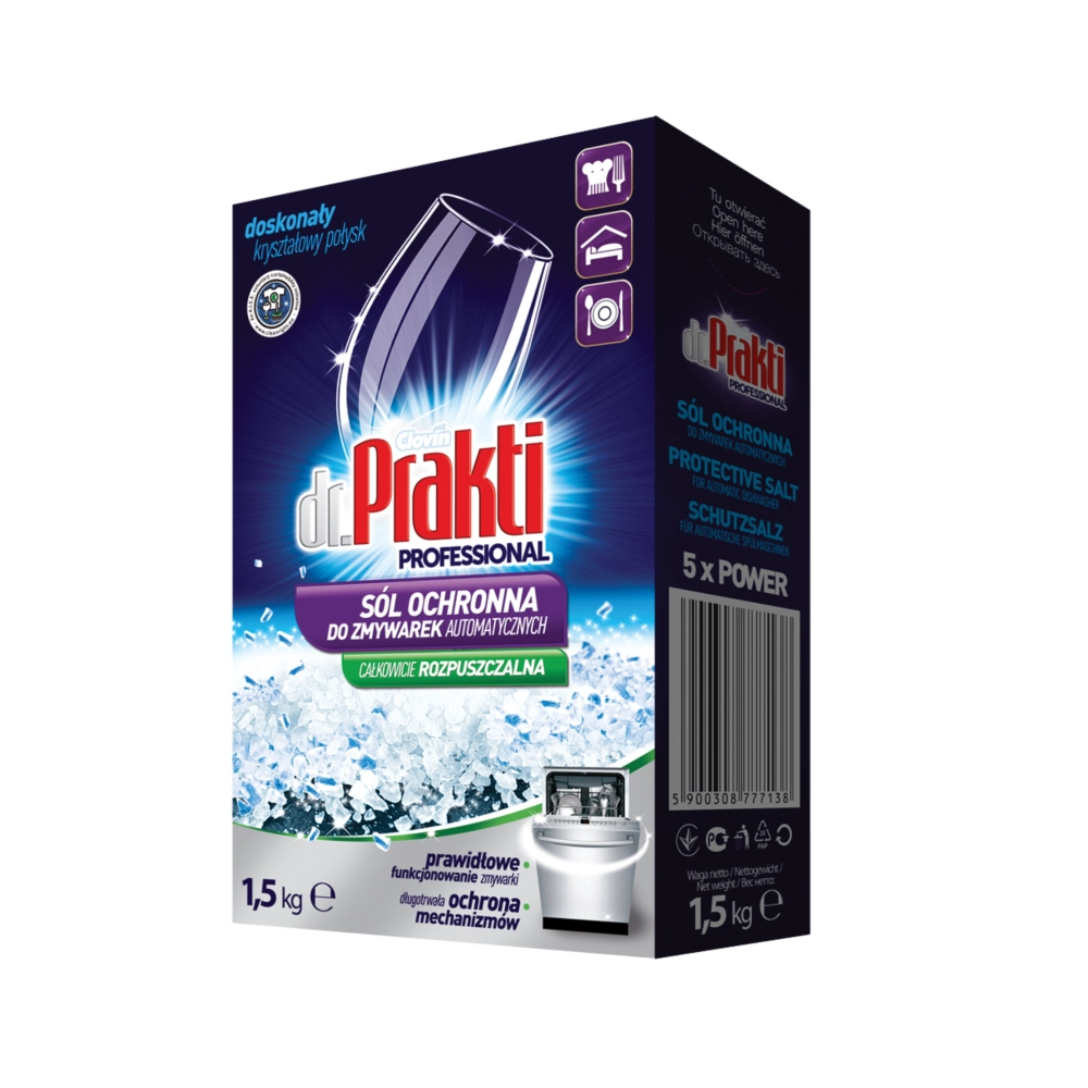 Dr. Prakti Sůl do myčky v mini tabletách 1,5 kg