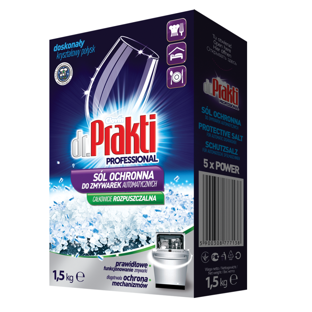 Dr. Prakti Sůl do myčky v mini tabletách 1,5 kg